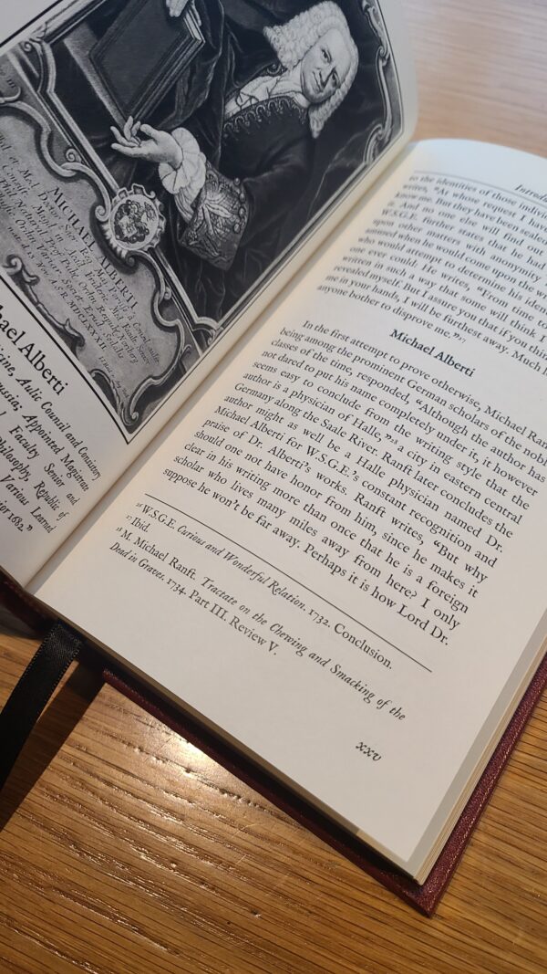 The Historic Vampire Debate: Volume Medicine (1732) Signed Leatherbound First Edition - Image 3