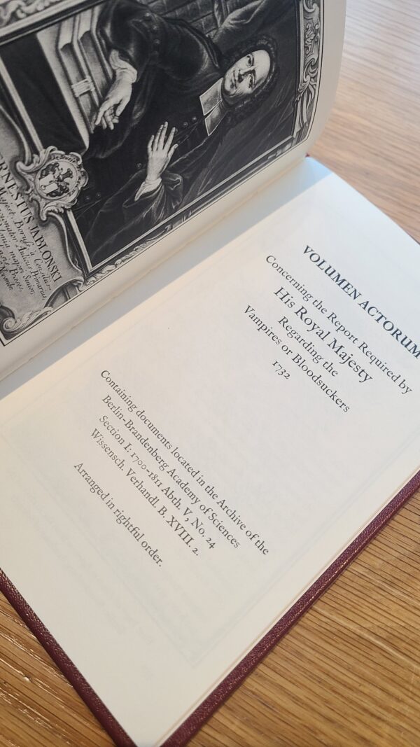 The Historic Vampire Debate: Volume Medicine (1732) Signed Leatherbound First Edition - Image 11