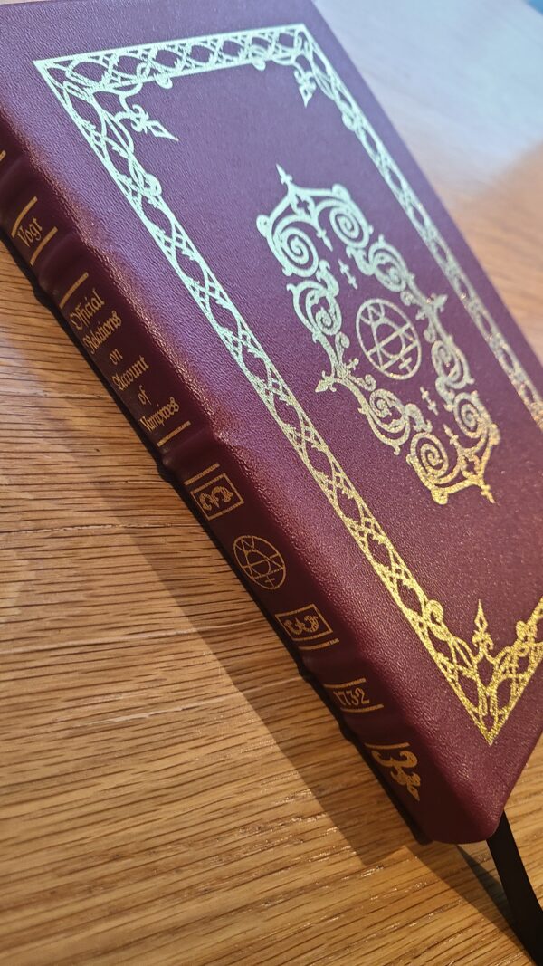 The Historic Vampire Debate: Volume Alchemy (1732) Signed Leatherboud First Edition