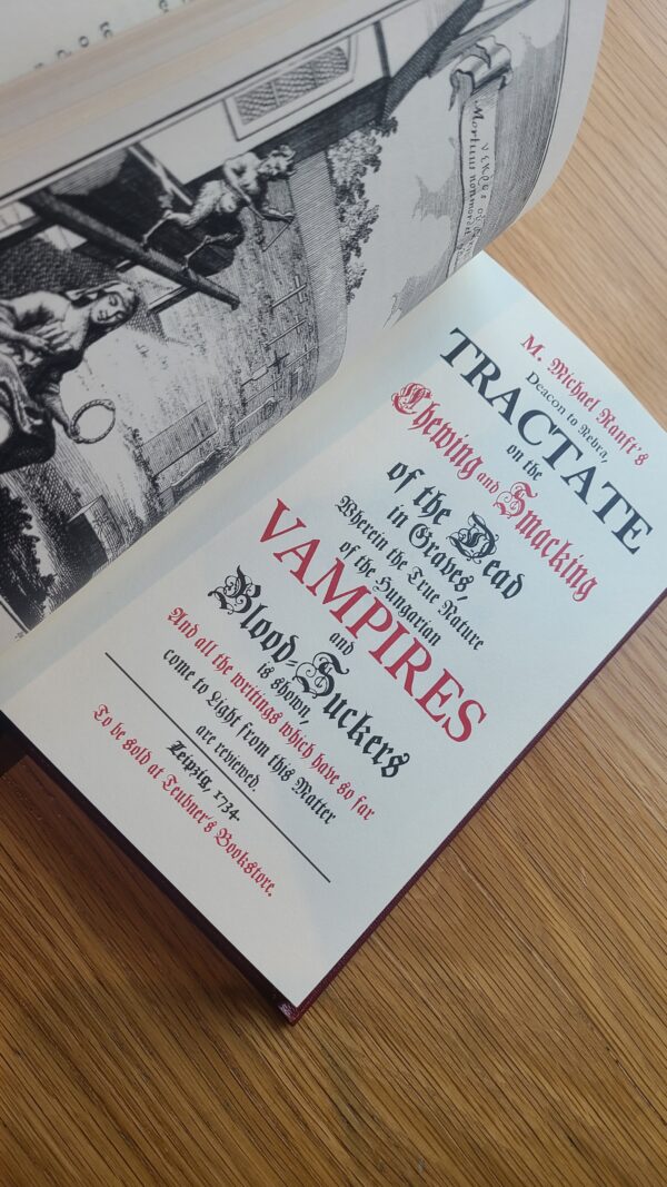 The Historic Vampire Debate: Volume Occult Philosophy (1734) Signed Leatherbound First Edition - Image 8