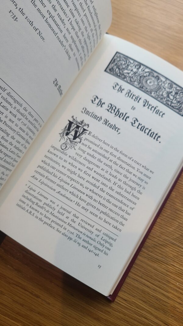 The Historic Vampire Debate: Volume Occult Philosophy (1734) Signed Leatherbound First Edition - Image 11