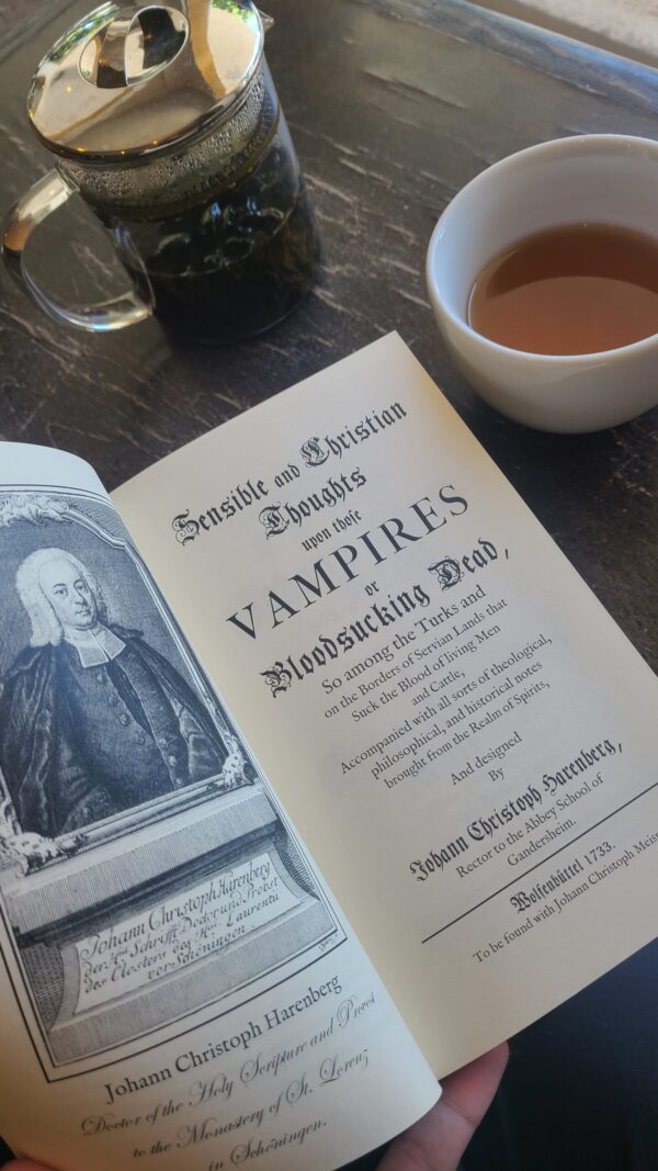 Harenberg's Sensible and Christian Thoughts upon those Vampires or Bloodsucking Dead (1733) - Image 2