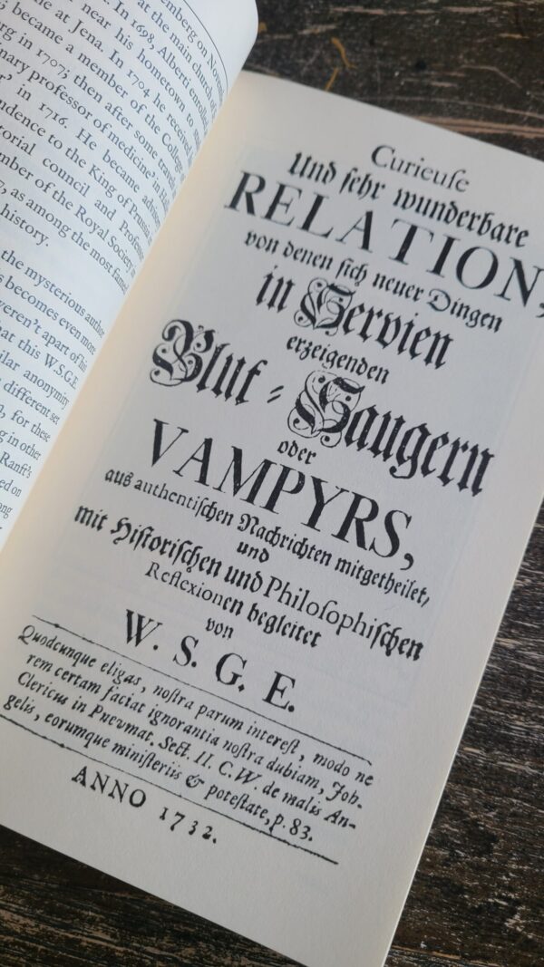 Curious and very Wonderful Relation of those New Things in Servia presenting Bloodsuckers or Vampires (1732) - Image 2