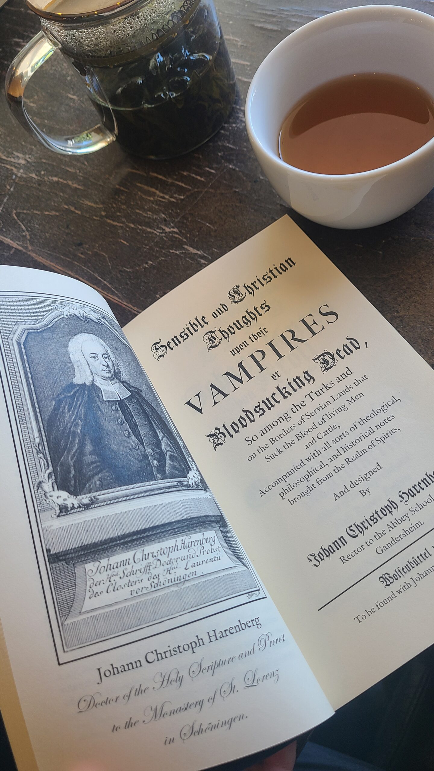 Harenberg's Sensible and Christian Thoughts upon those Vampires or Bloodsucking Dead (1733) - Image 2