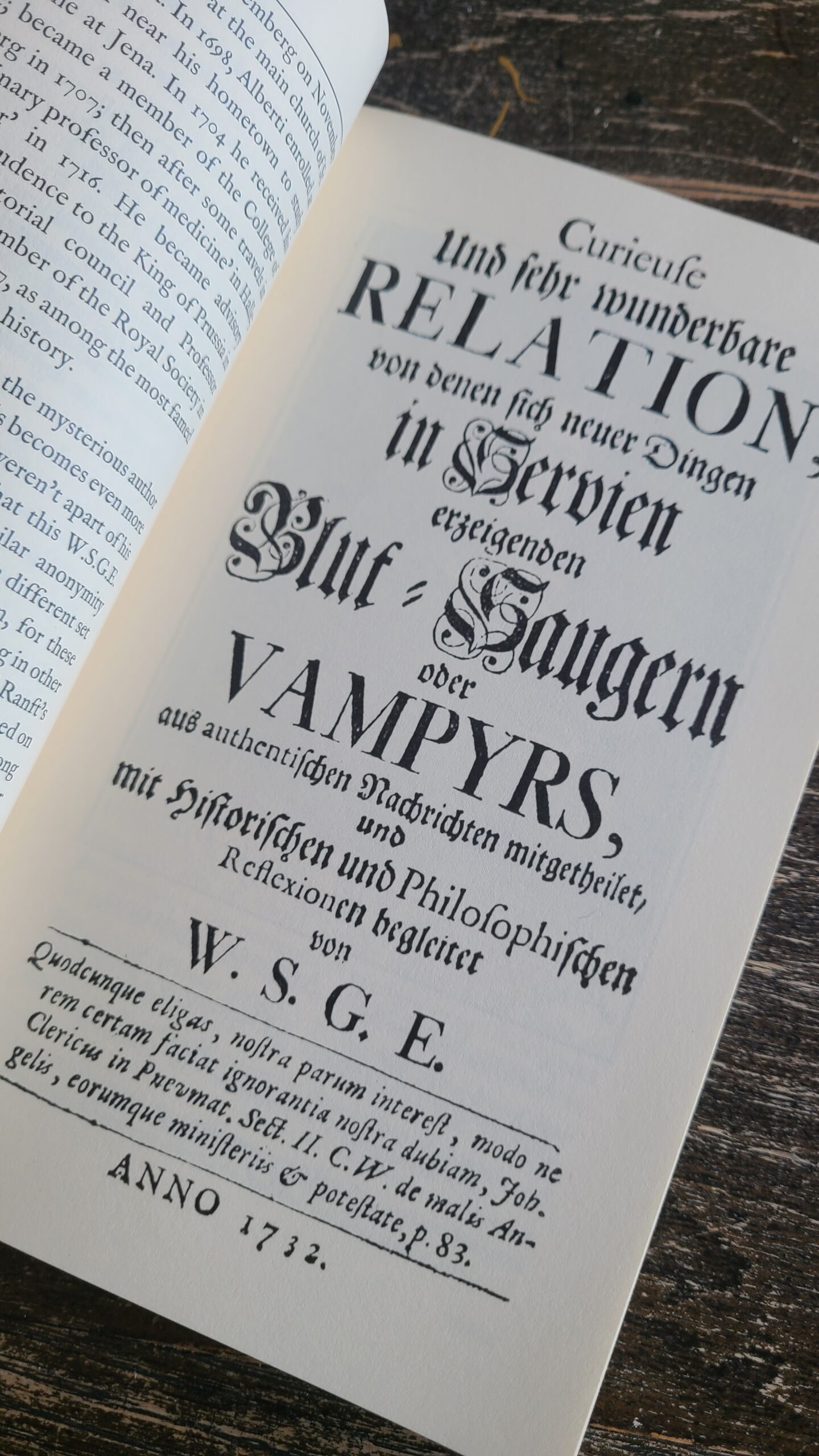 W.S.G.E.'s Curious and very Wonderful Relation of those New Things in Servia presenting Bloodsuckers or Vampires (1732) - Image 3
